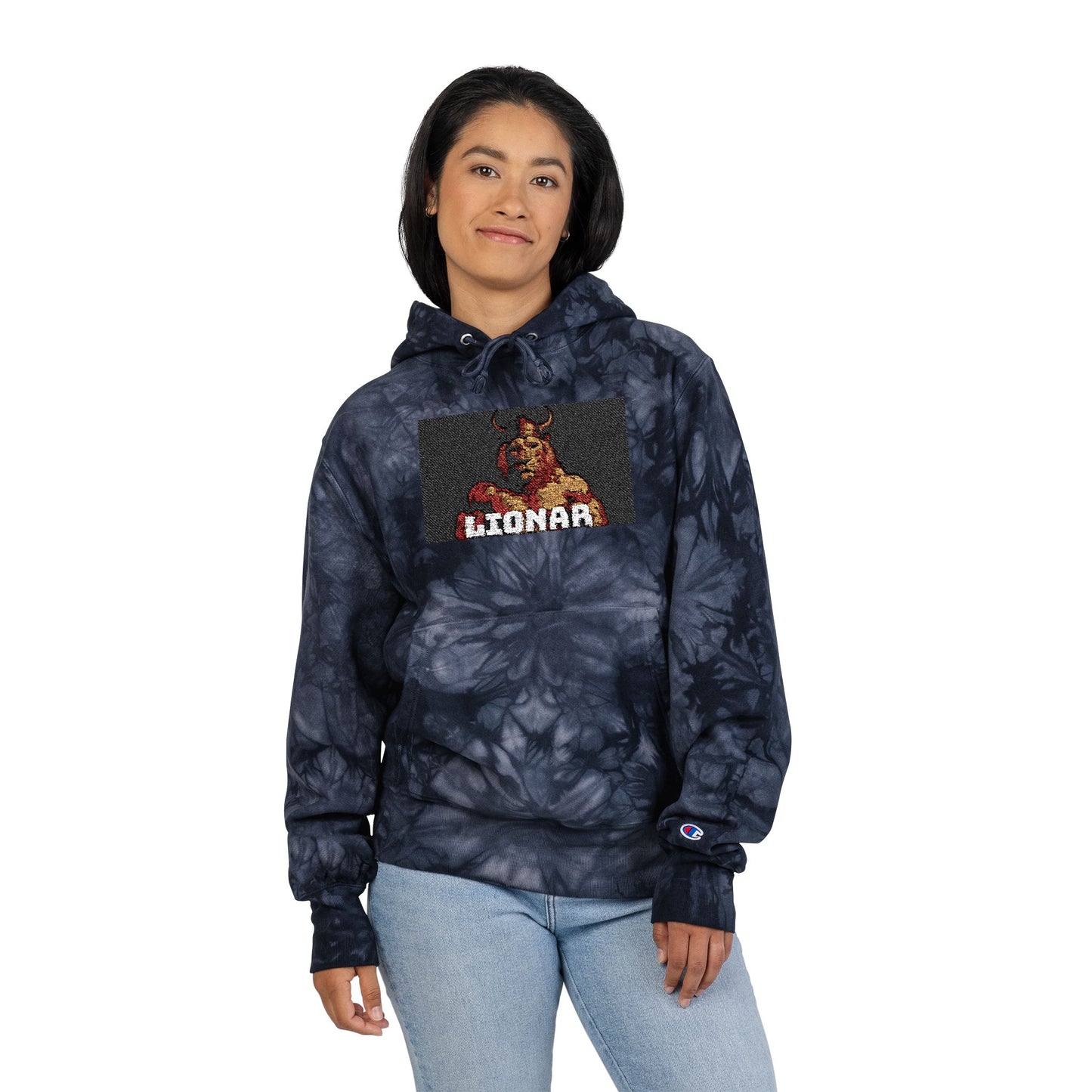 Unisex LionAr Tie-Dye Hoodie