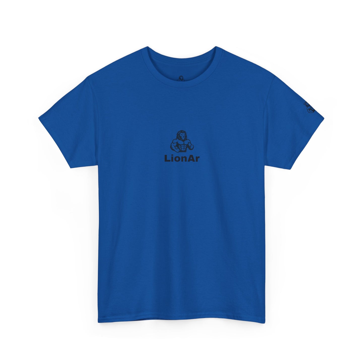 LionAr Unisex Cotton T-Shirt Fighting lion