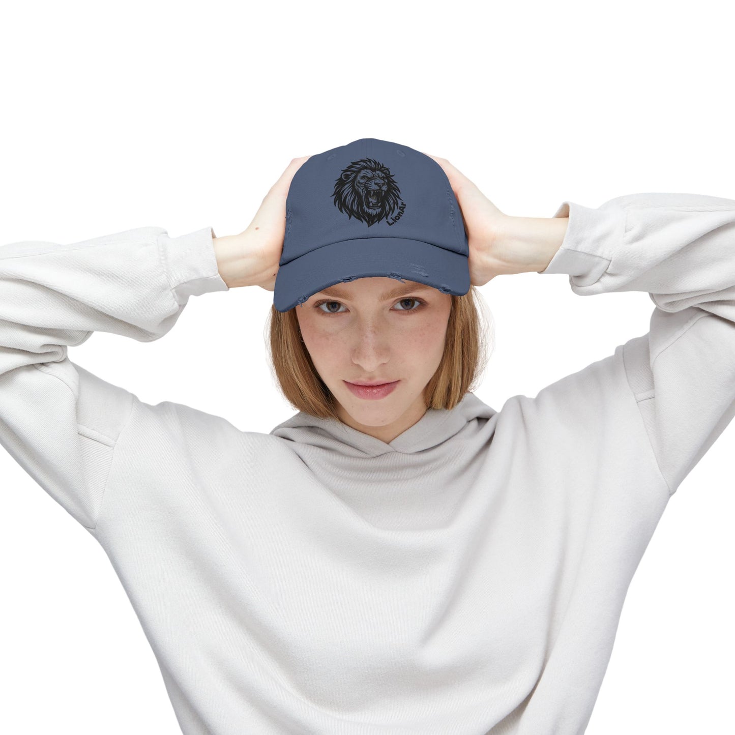 LionAr Distressed Cap
