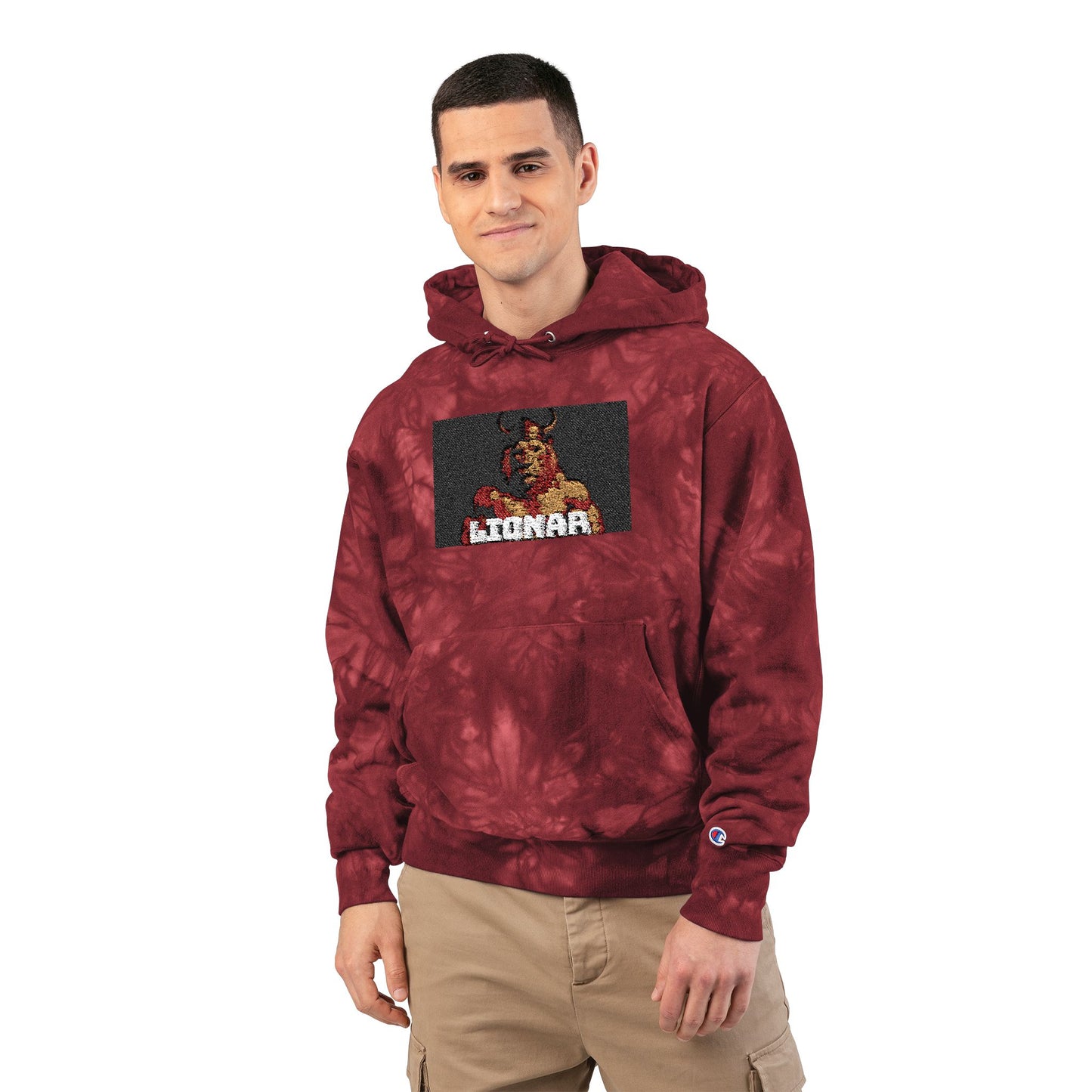 Unisex LionAr Tie-Dye Hoodie