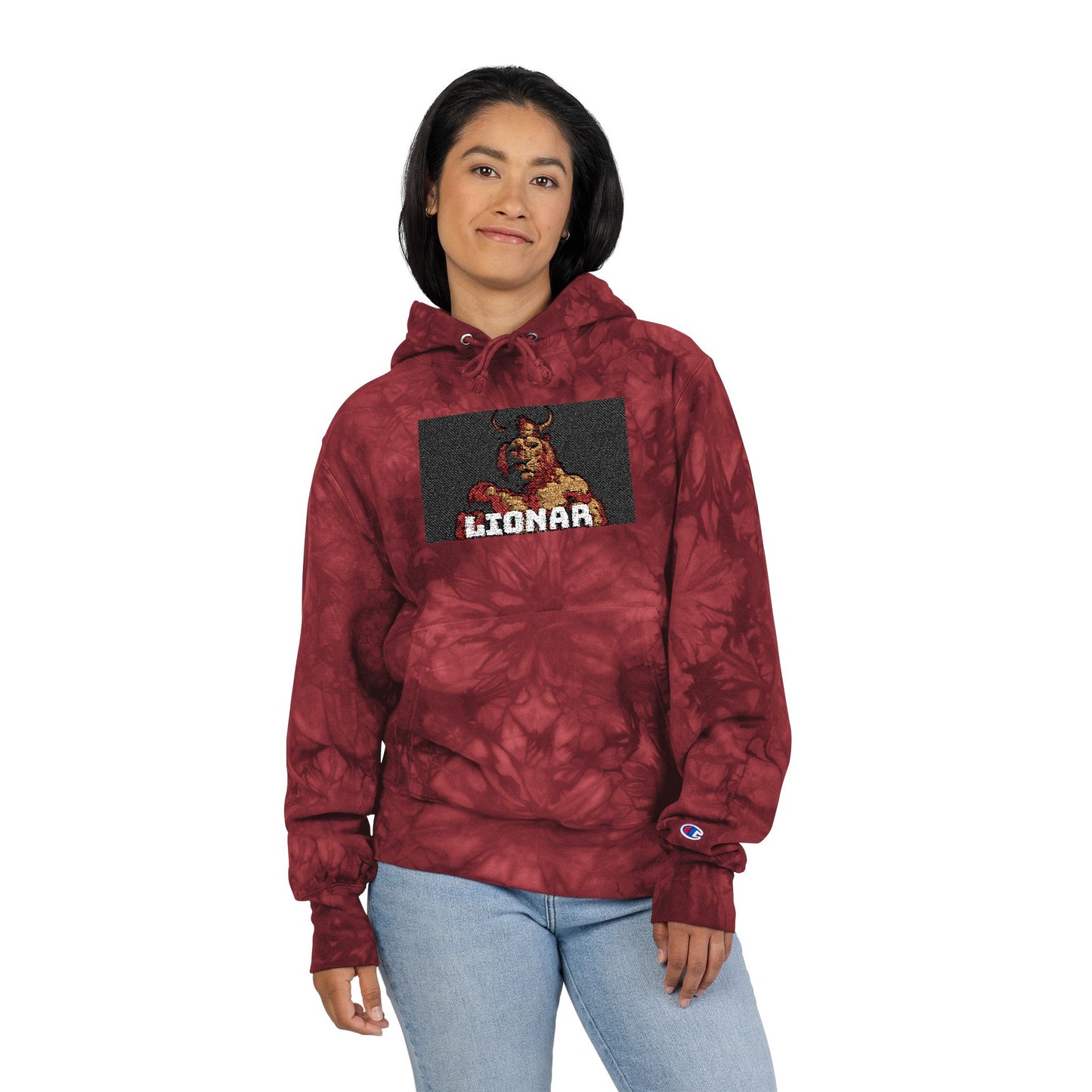Unisex LionAr Tie-Dye Hoodie