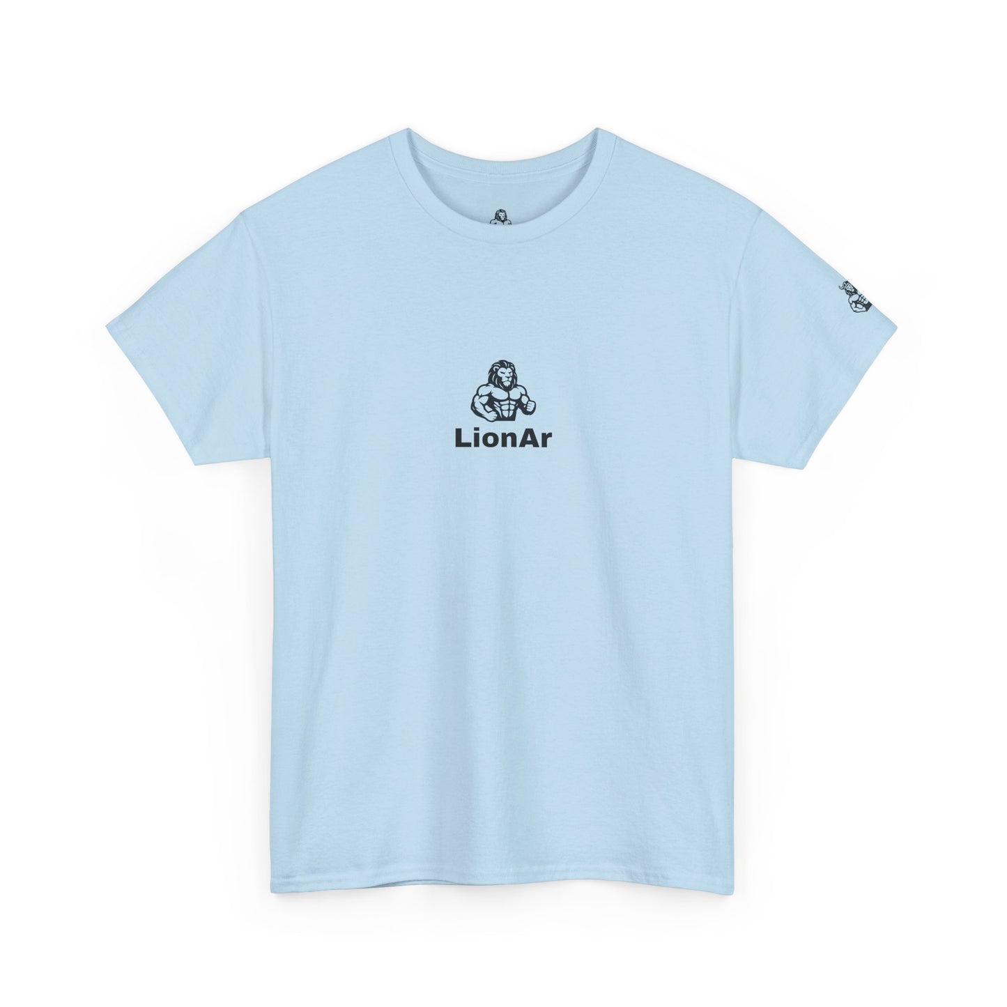 LionAr Unisex Cotton T-Shirt Fighting lion