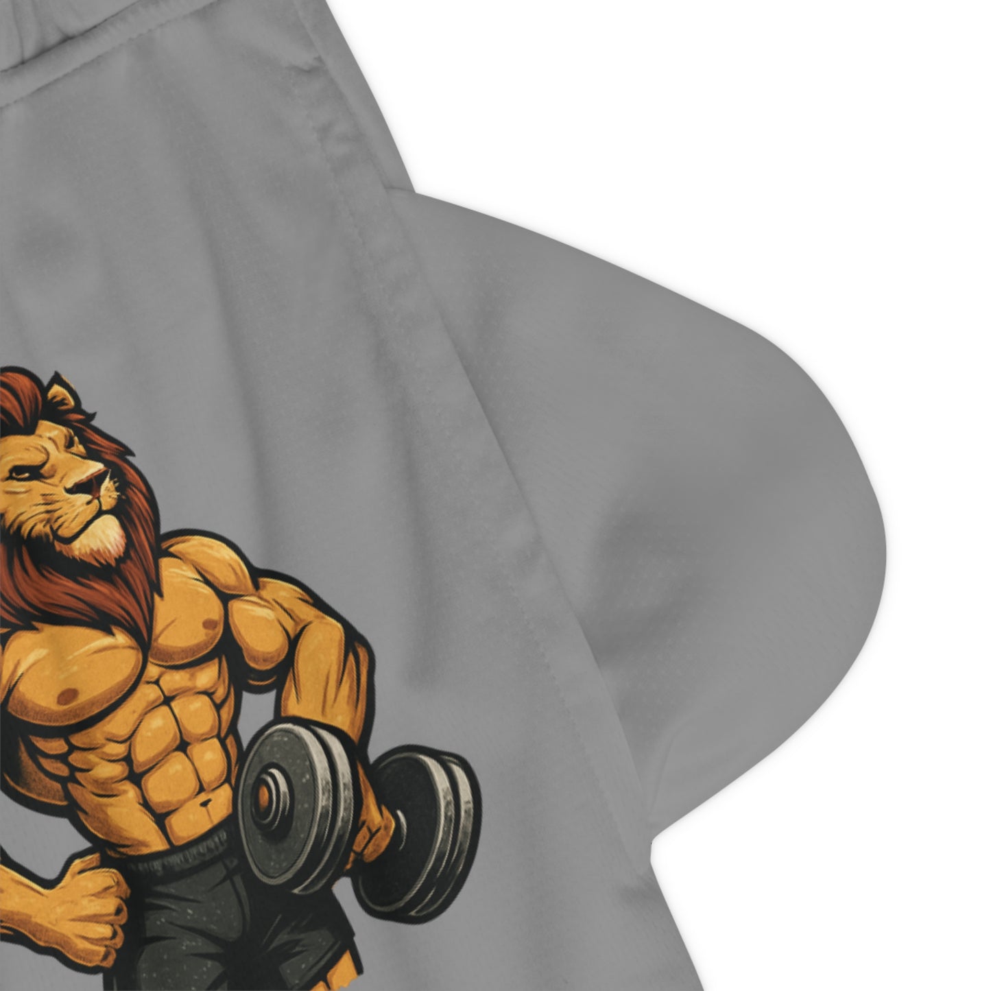 LionAr Basketball Rib Shorts Gym Wear