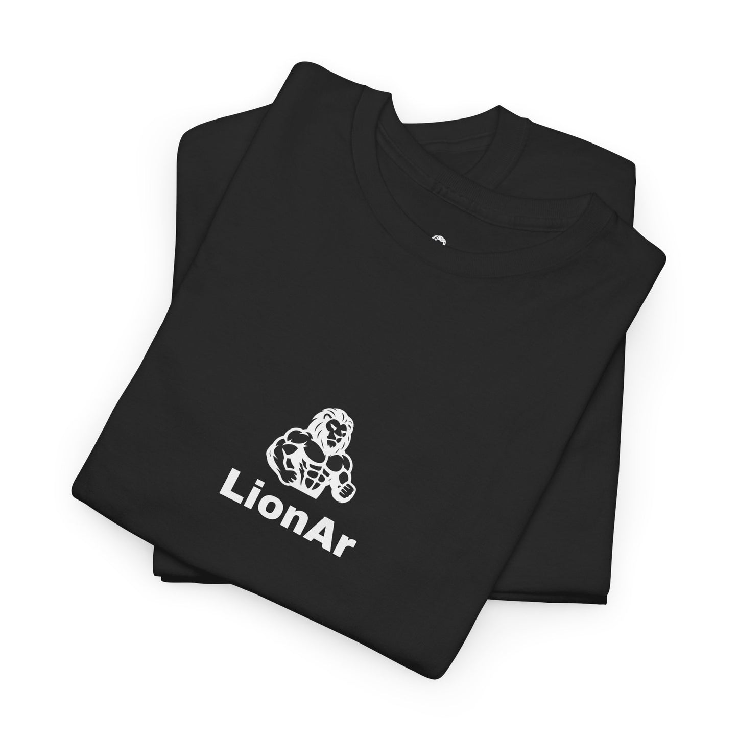 LionAr Unisex Cotton T-Shirt Fighting lion