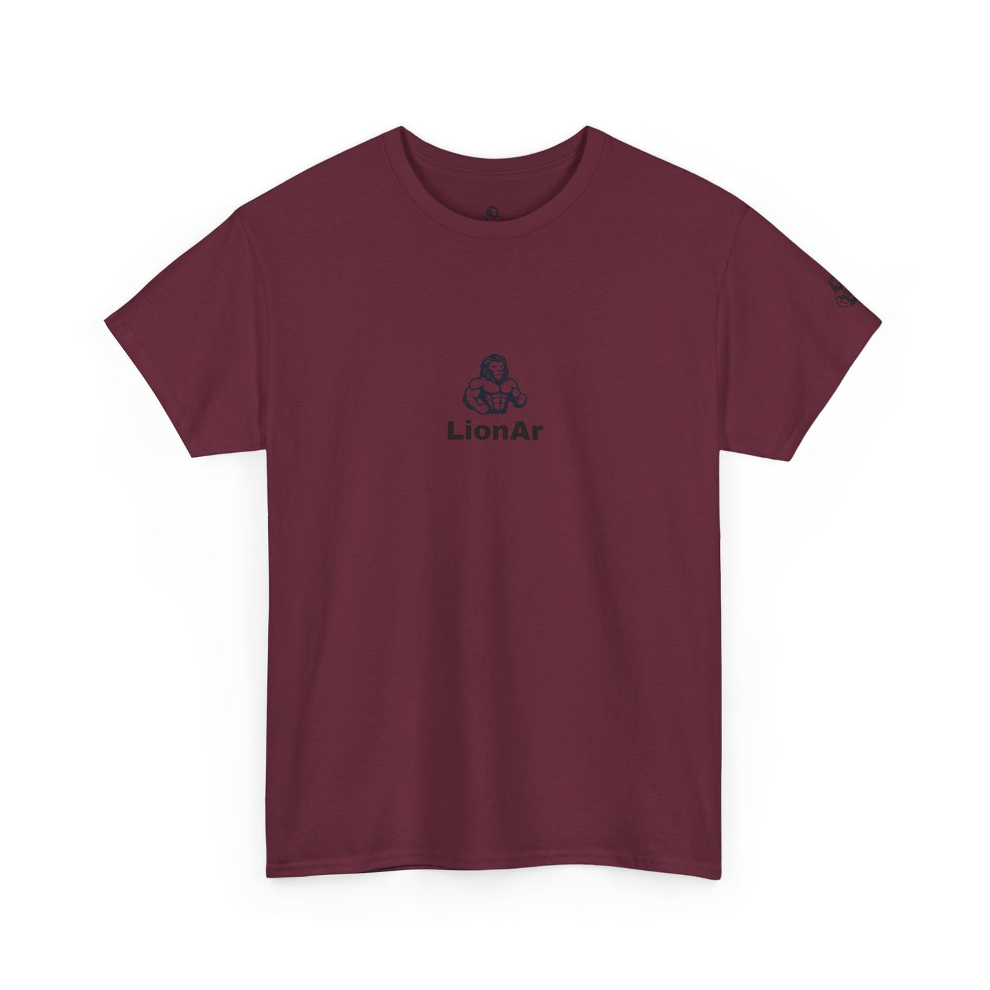 LionAr Unisex Cotton T-Shirt Fighting lion