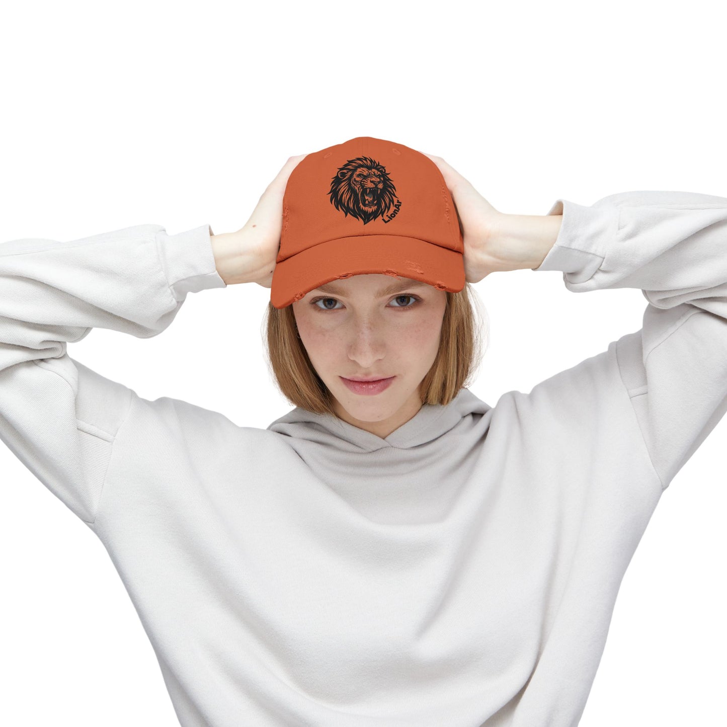LionAr Distressed Cap