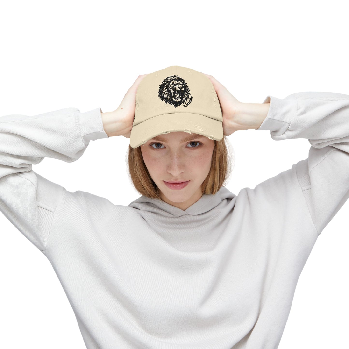 LionAr Distressed Cap
