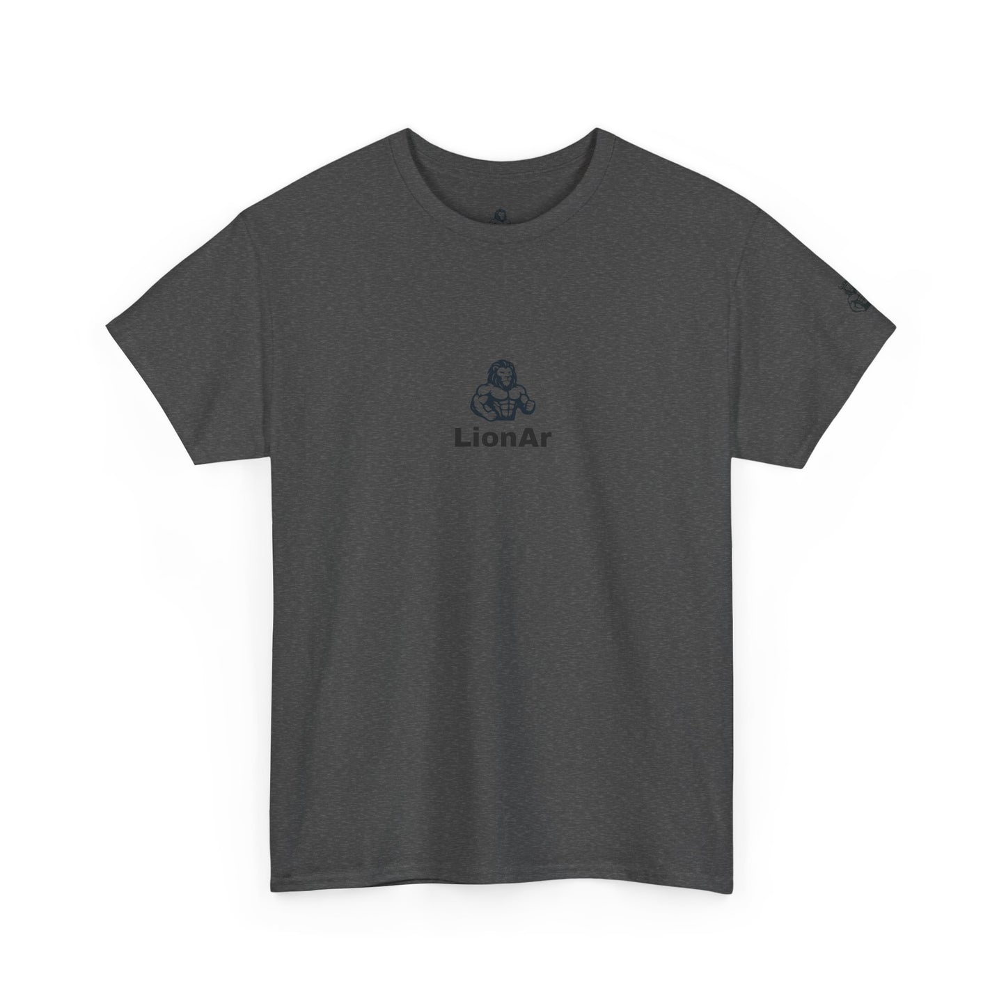 LionAr Unisex Cotton T-Shirt Fighting lion