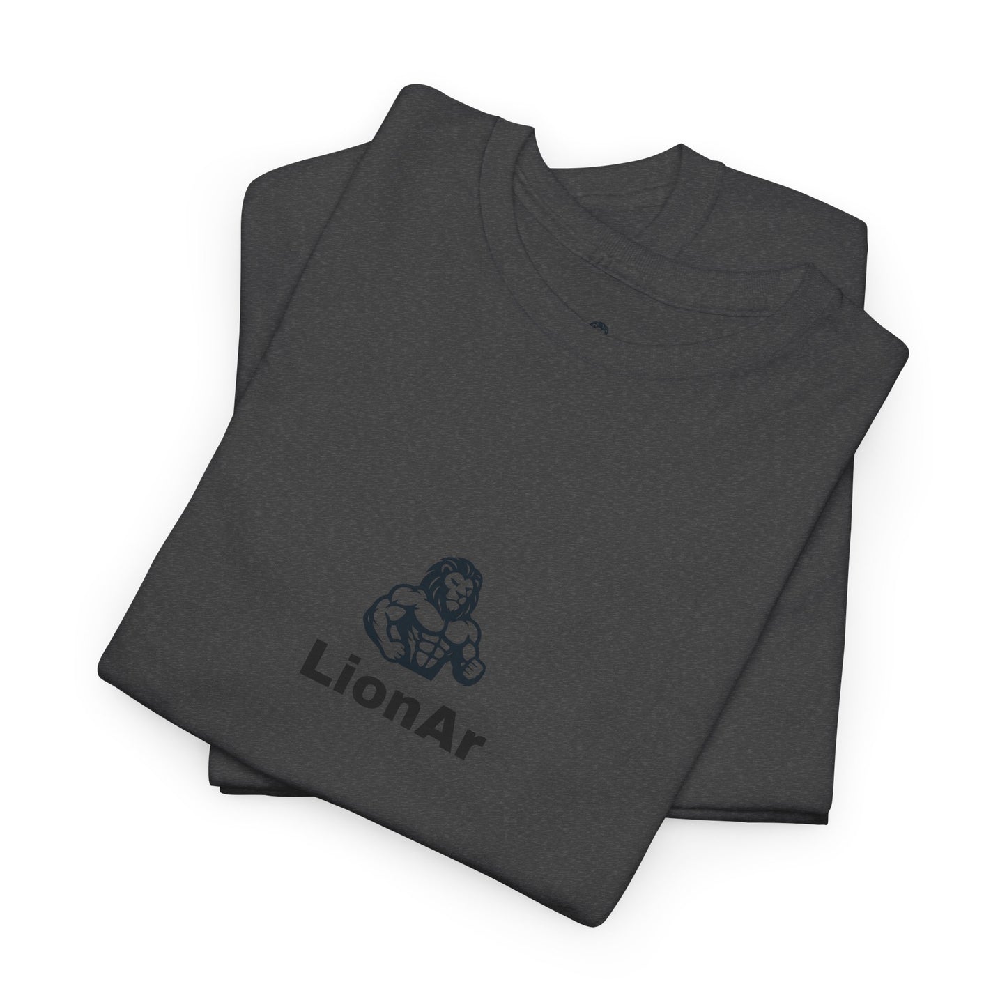 LionAr Unisex Cotton T-Shirt Fighting lion
