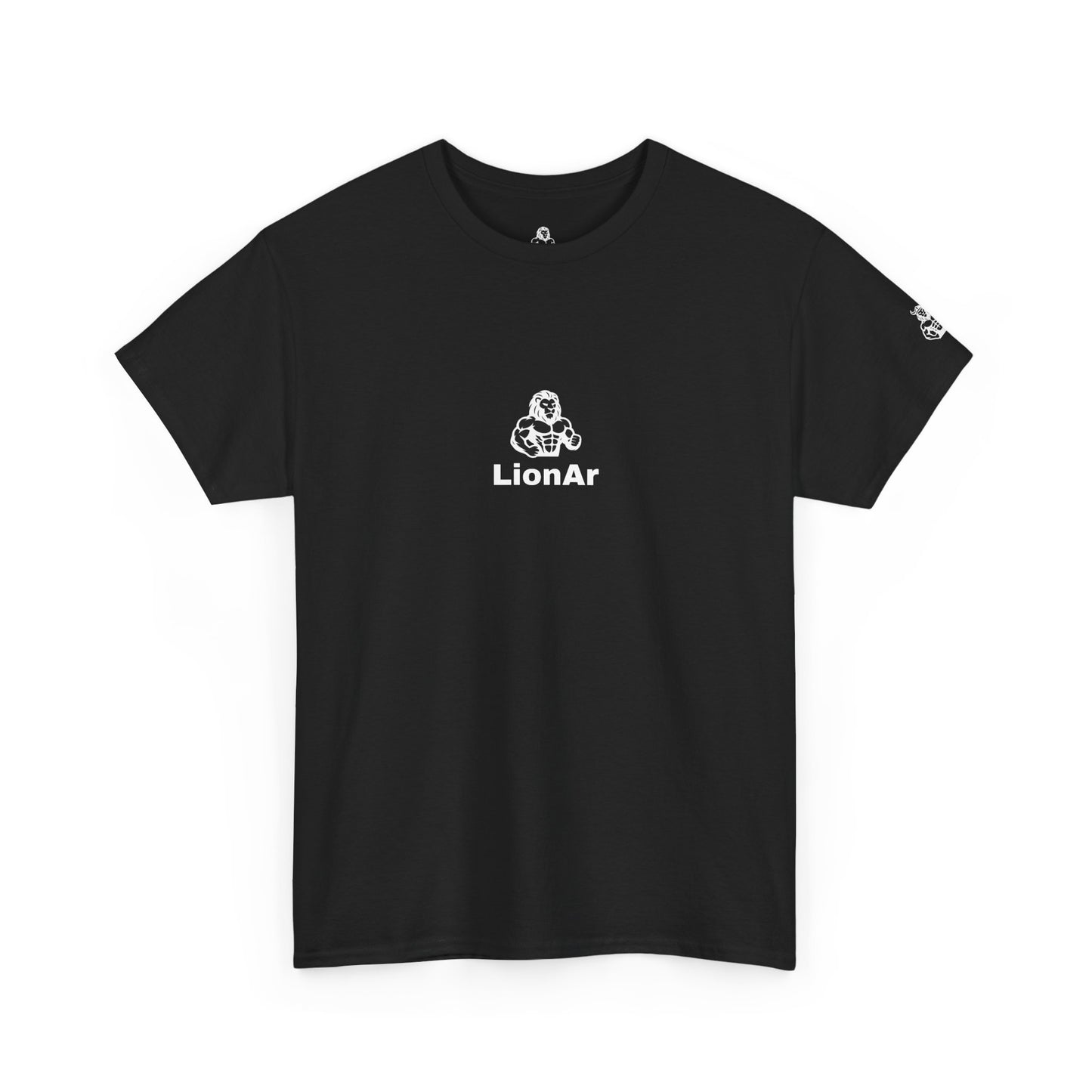 LionAr Unisex Cotton T-Shirt Fighting lion