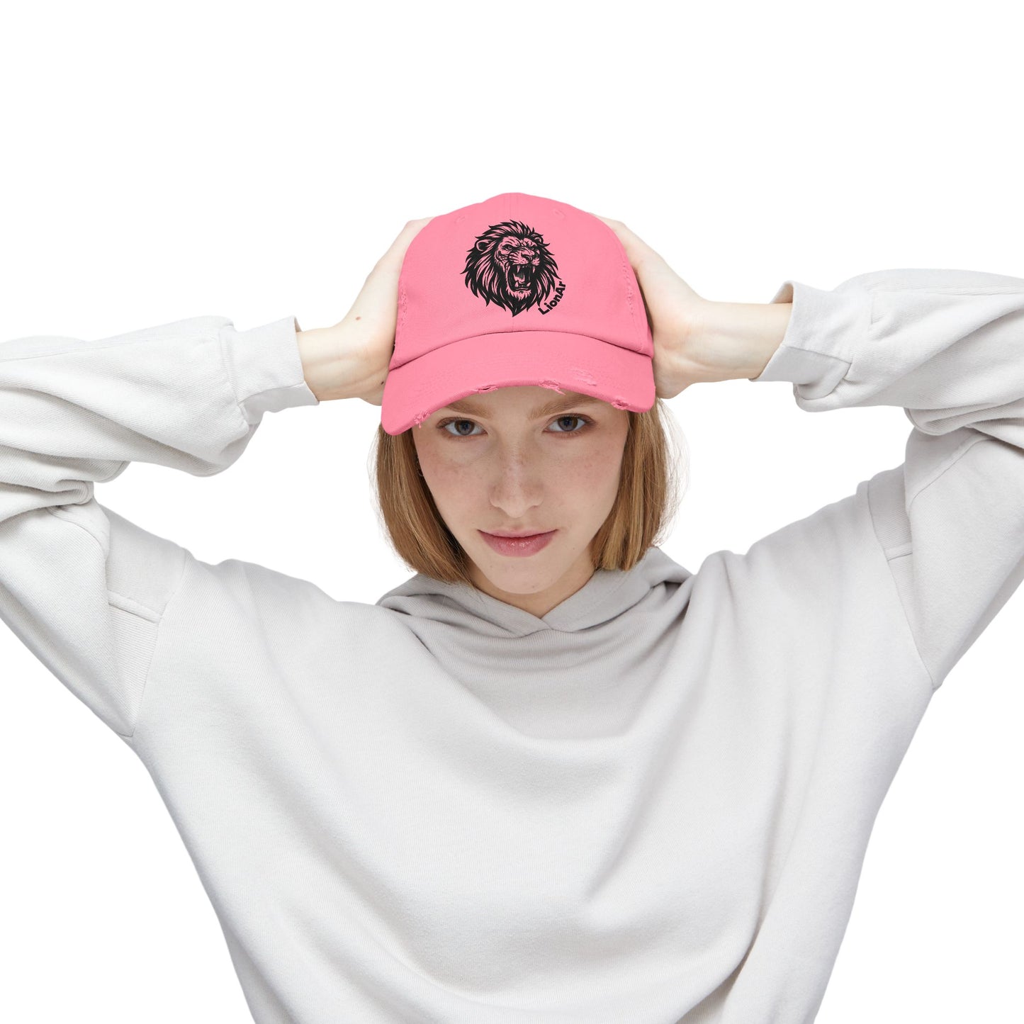 LionAr Distressed Cap