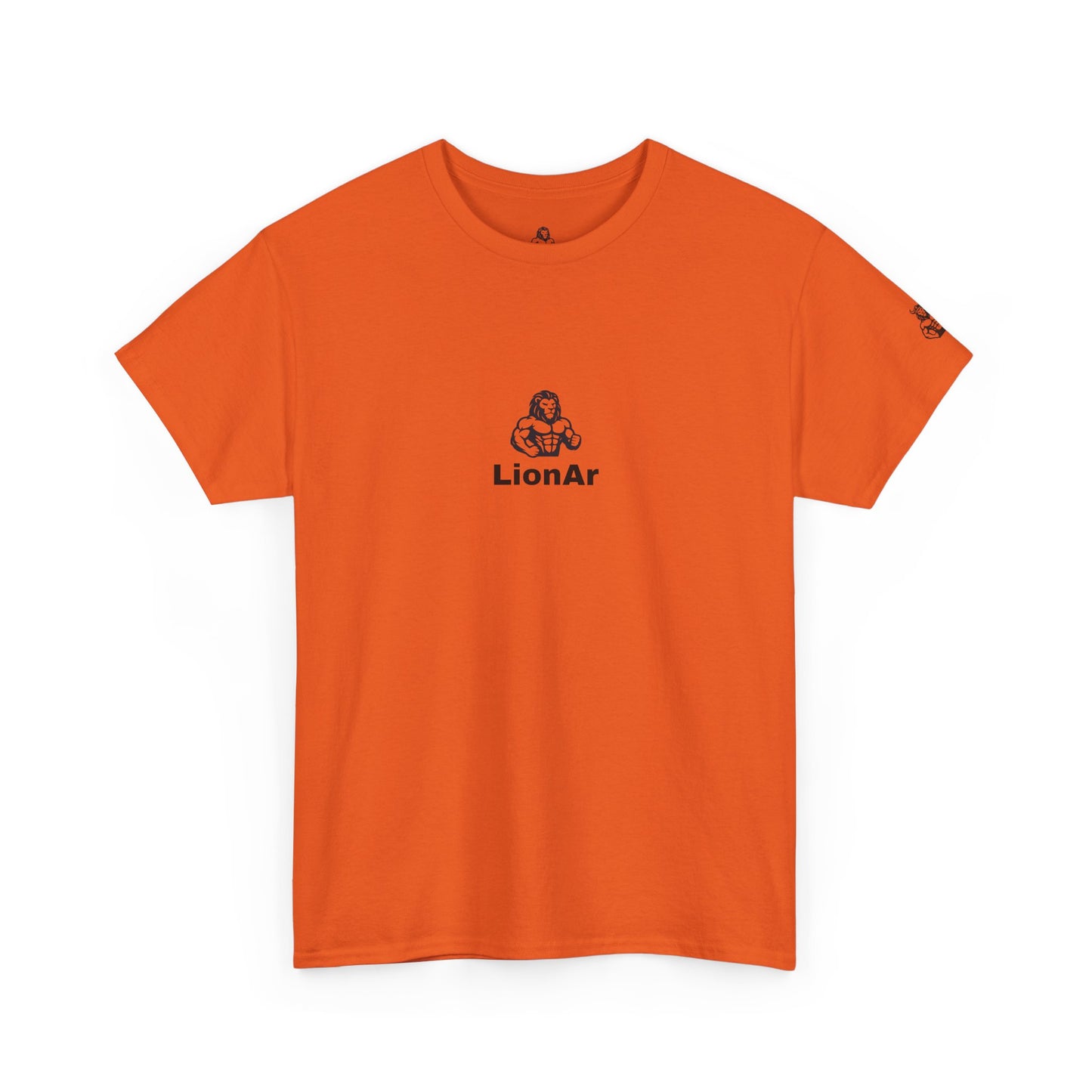LionAr Unisex Cotton T-Shirt Fighting lion
