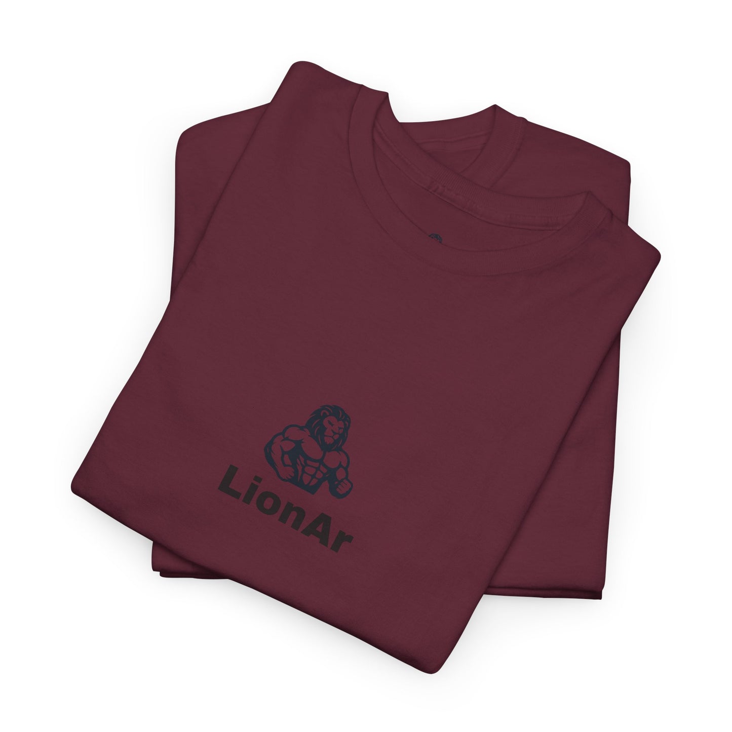 LionAr Unisex Cotton T-Shirt Fighting lion