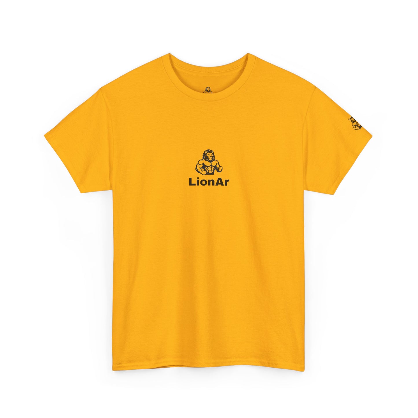 LionAr Unisex Cotton T-Shirt Fighting lion