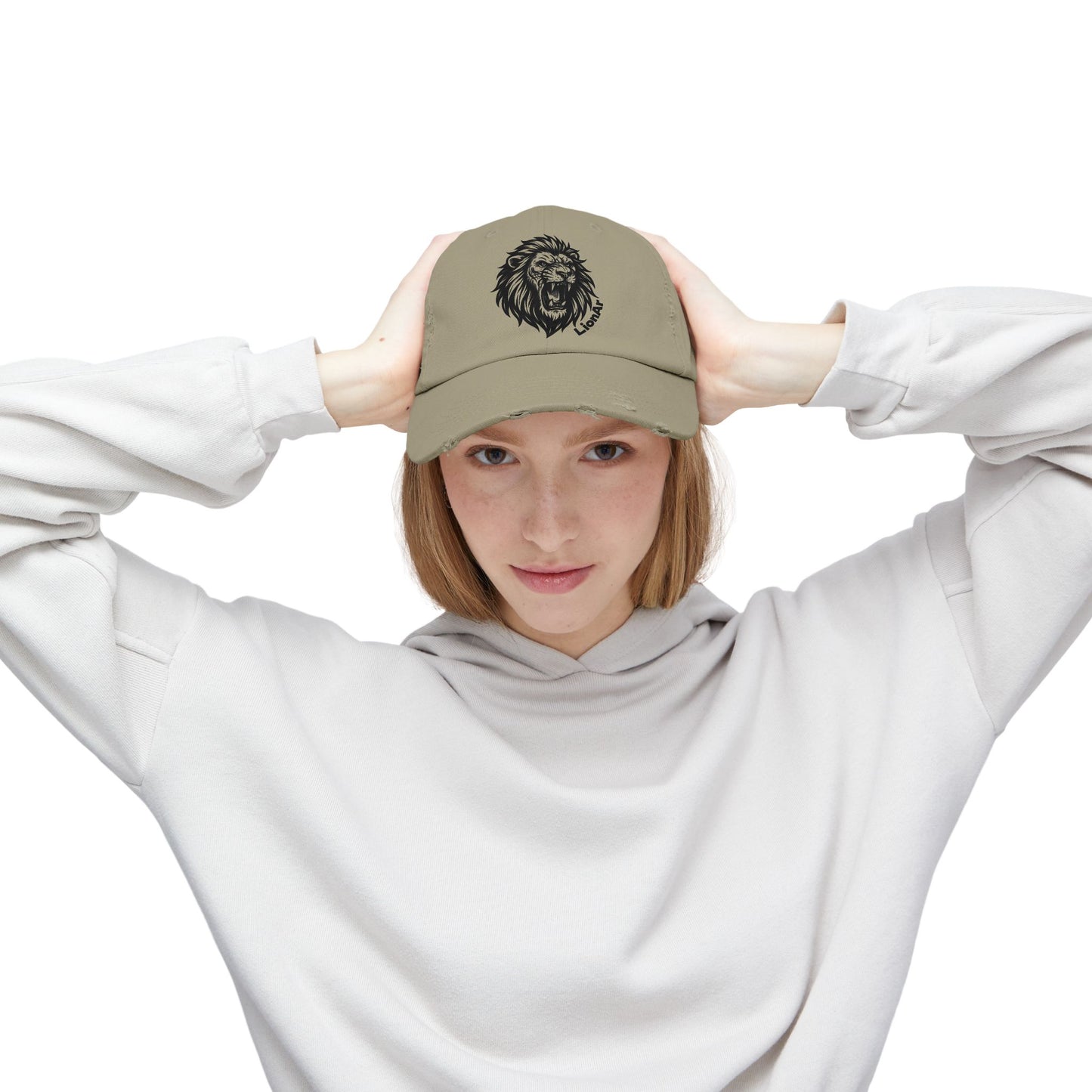 LionAr Distressed Cap