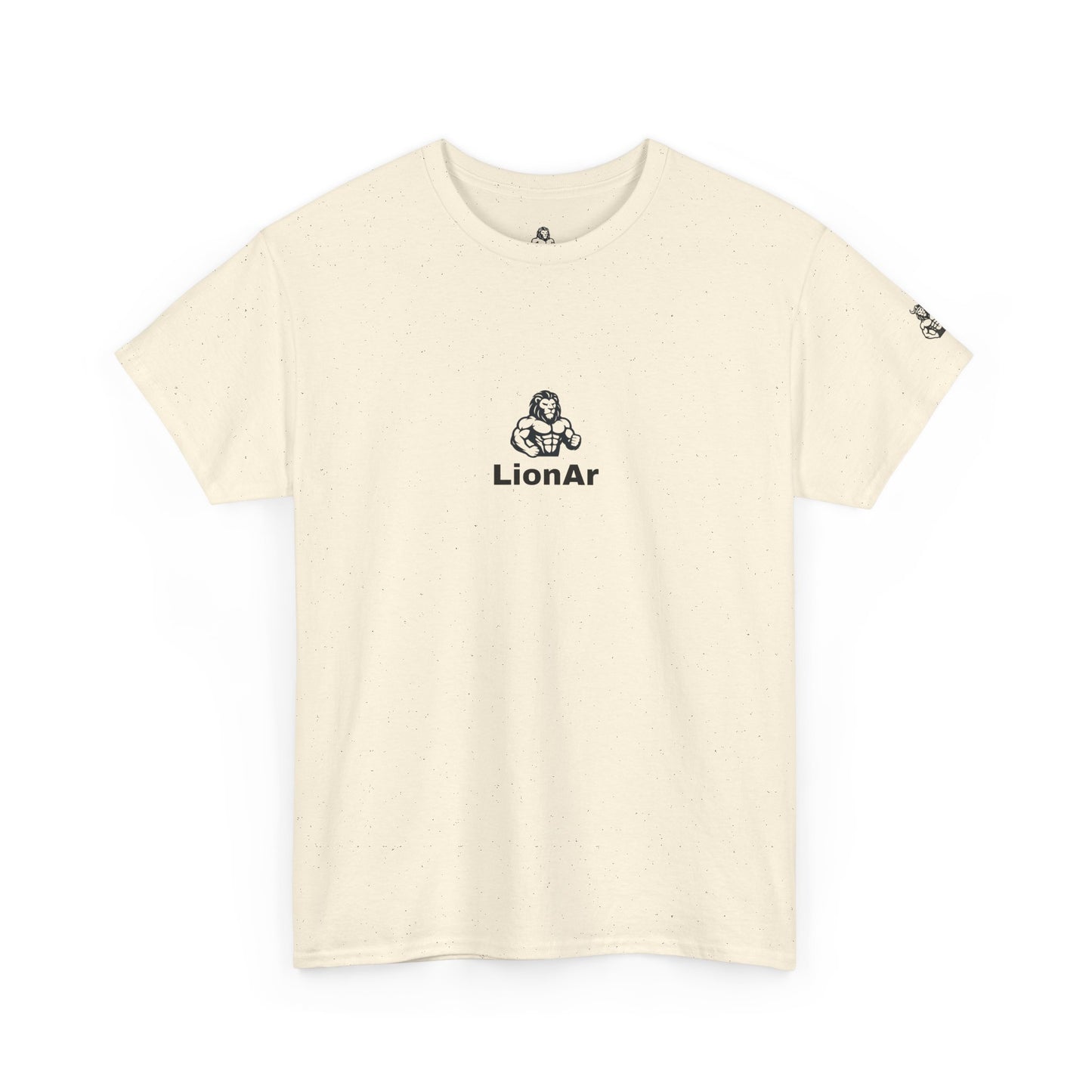 LionAr Unisex Cotton T-Shirt Fighting lion