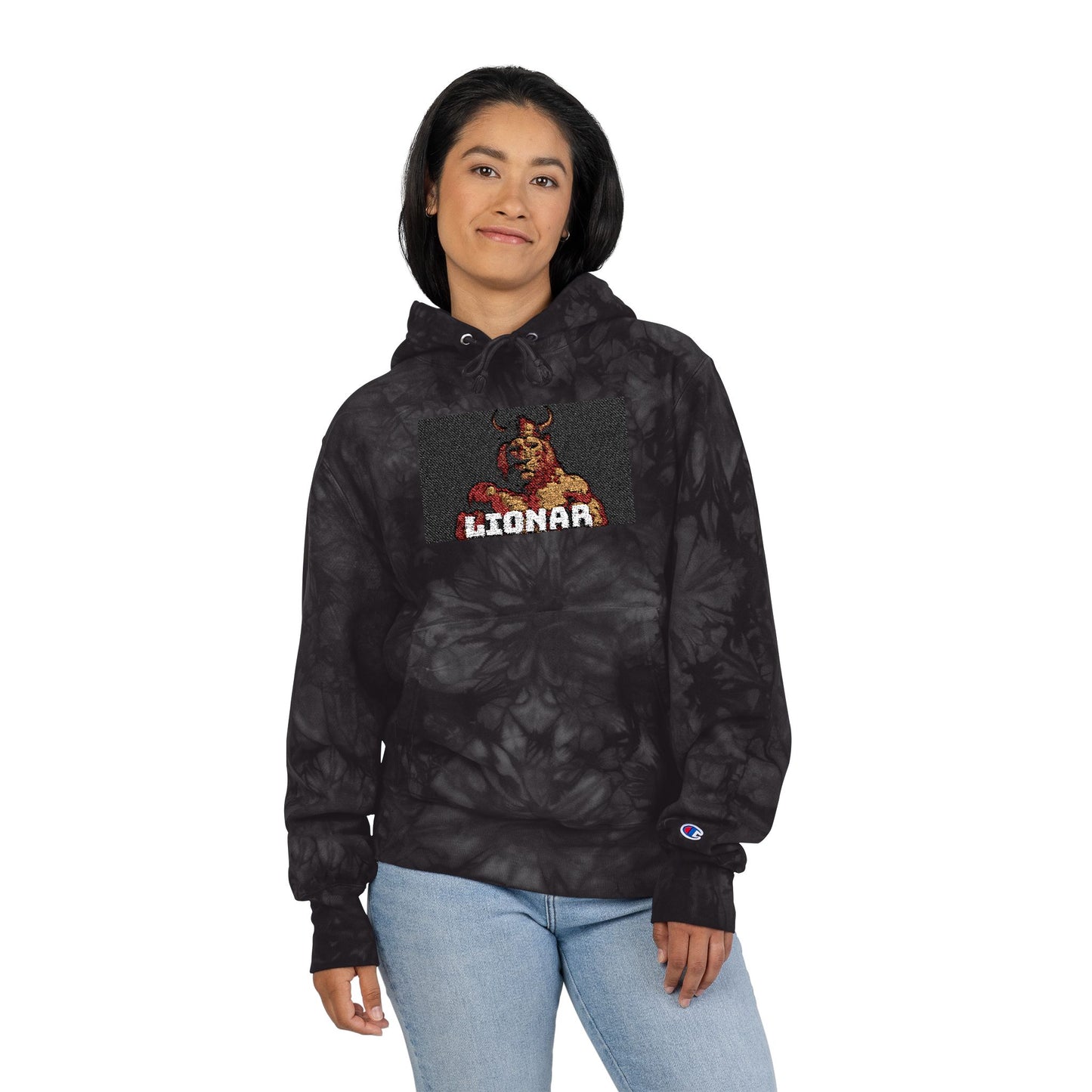 Unisex LionAr Tie-Dye Hoodie